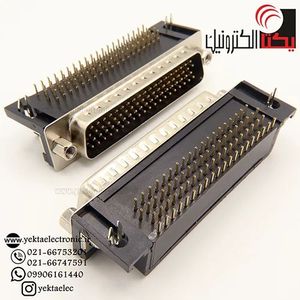 دی کانکتور روبردی رایت انگل 4 ردیفه نری 78 پین