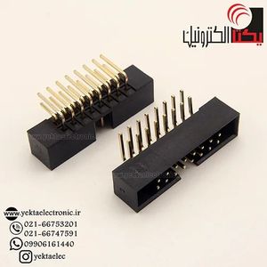 باکس هدر16 پین نری رایت انگل 2.00 میلیمترBOX16