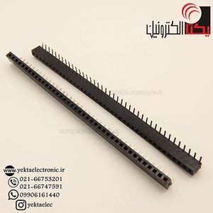 پین هدر مادگی رایت 40*1 پین 2.00 میلیمتر