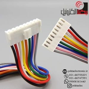 کانکتور VH مادگی سیم دار 9 پین 20 سانتی