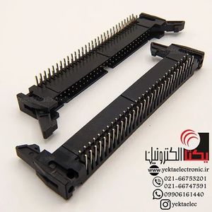 باکس هدرقفل دار 60 پین نری رایت انگل PHL60 (2.54میلی متر)