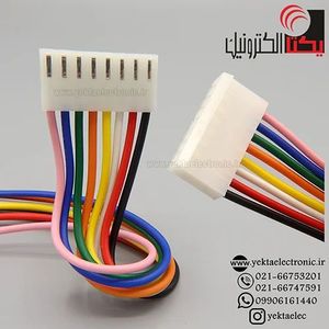 کانکتور پاور بدون قفل مادگی 8 پین سیم دار 20 سانتی