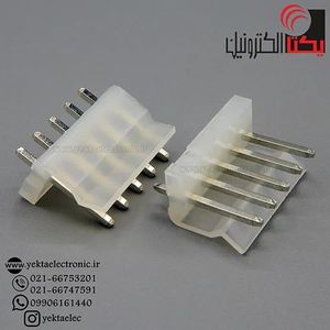 کانکتور پاور بدون قفل نری صاف 5 پین