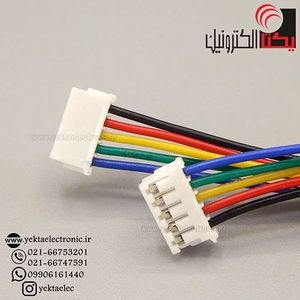 کانکتور Zh مادگی 5 پین سیم دار ( 1.5میلی متری )