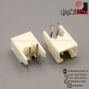 کانکتورxh نری 2 پین رایت لبه دار  (دزدگیری)