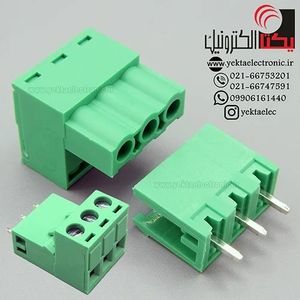 ترمینال فونیکس 3 پین صاف بافاصله پایه 5.08
