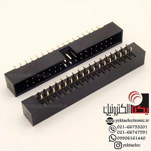 باکس هدر34 پین نری صاف 2.00 میلیمترBOX34