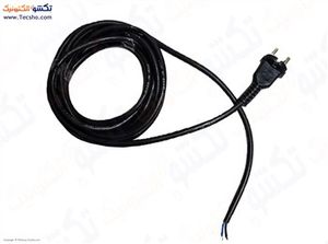 کابل برق 4 متری همراه با دوشاخه