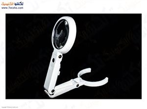 ذره بین رومیزی و دستی دو حالته چراغدار مدل FS75RC