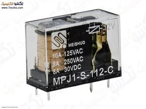 RELE 12V 10A 5PIN MEISHUO MPJ1-S-112-C GLASS(426)