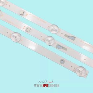 LED BAR TOSHIBA 43 D1500 3*8LED 3V 755MM
