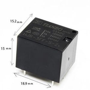 RELAY 5V 7A 1C 5PIN (TIANBO)