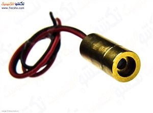 لیزر بزرگ برنجی 5mW-3V نقطه ای قرمز