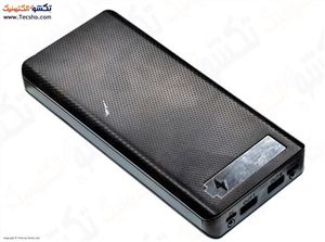 کیس پاور بانک 20000 میلی آمپر 8 باتری مشکی مدل L8