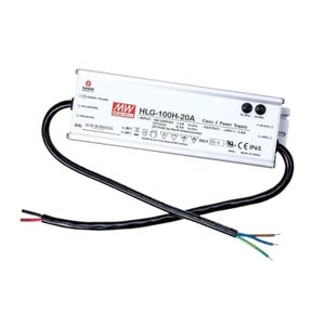 منبع تغذیه و درایور LED مین ول 20V مدل HLG-100H-20A | عمده فروشی الکترونیک سان سون