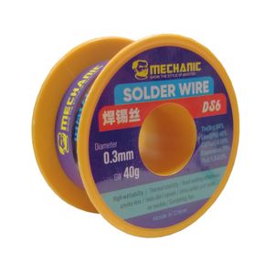 سیم لحیم مکانیک 0.3mm وزن 40 گرمی | عمده فروشی الکترونیک سان سون