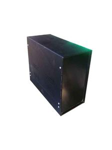 جعبه فلزی با پانل پلاستیکی 220X120 با طول 250 میلی متر