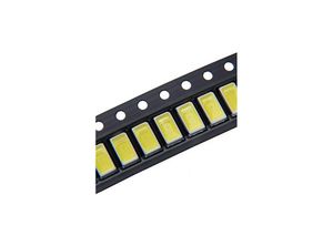 SMD LED سفید 0.5wمهتابی پکیج 5730 بسته 50 عددی