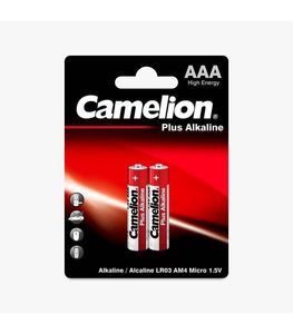 باتری نیم قلمی کملیون Camelionمدل Plus Alkaline بسته 2 عددی