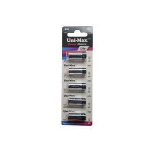 باتری ریموت آلکالاین 12 ولت UNIMAX-A23 تکی