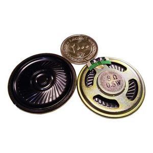 بلندگو 8 اهم 0.5 وات قطر 40mm باریک