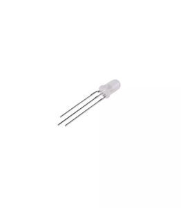 ال ای دی 3 پایه دو رنگ مات قرمز و سبز آند مشترک 5mm