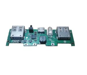 ماژول پاوربانک دو پورت برد سبز کد 8