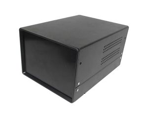 جعبه‌ فلزی با پنل پلاستیک 150X110 mmبه طول 150 میلی متر