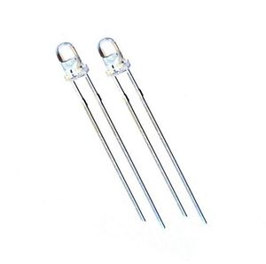 LED لیزری هایبرایت 3mm نارنجی بسته 10 تایی