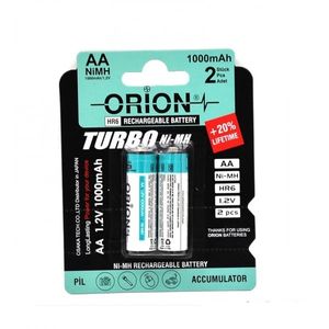 باتری قلمی شارژی ORION مدل HR6 NiMH 1.2V 1000mAh