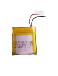 باتری لیتیوم پلیمر 3٫7v ظرفیت 240mAh