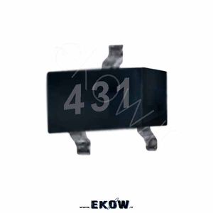 آی سی TL431 smd (آی سی SOT23 )