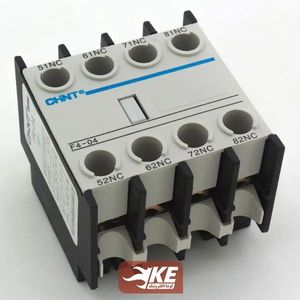 کنتاکت کمکی از بالا چهار NC مخصوص کنتاکتور چینت مدل F4-04