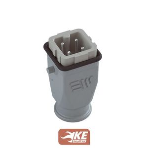 کانکتور صنعتی 4 پین 10 آمپر نری Mete Enerji مدل 403005