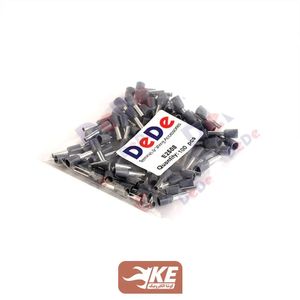 وایرشو تکی روکشدار سایز 2.5 طوسی E2508 بسته 100 عددی DeDe