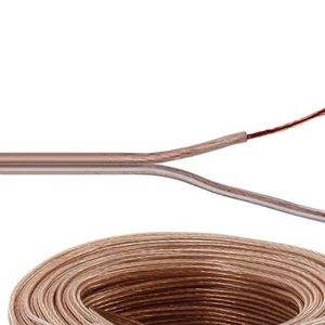 سیم باندی اسپیکری شیشه ای25*2 رشته مس (0.75*2) BAND