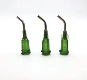 نازل (سوزن) سر کج 30G (سبز تیره)
