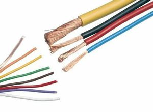 سیم نسوز سیلیکونی افشان آبی سایز 1*1.5