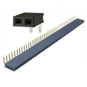 پین هدر مادگی 40*1 رایت انگل 2.54mm