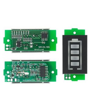 نمایشگر سطح شارژ باتری لیتیومی 1 تا 8 سل مدل MH-DL18S (آبی)