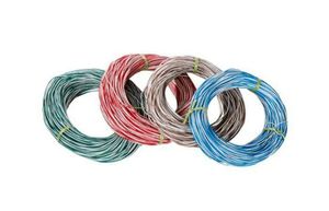 سیم رانژه TC 2*0.5 سفید سبز