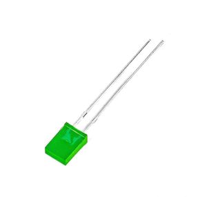 ال ای دی مکعبی 2.5mm سبز (بسته های 10 عددی)