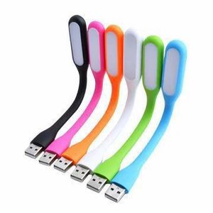 چراغ LED USB خم شو (آبی)