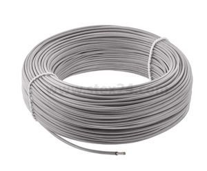 سیم نسوز سیلیکونی طوسی SIM 1*0.5 افشان قلع اندود