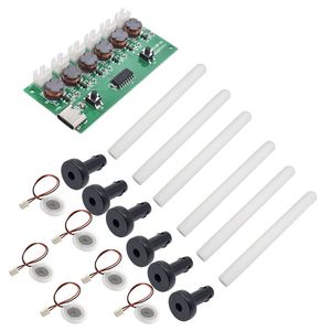 ماژول تولید بخار سرد 6 تایی با ورودی Type-C به همراه پیزو JY-003-6