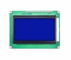 نمایشگر GLCD 64x128 گرافیکی بک لایت آبی با درایور KS108