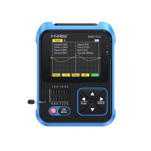 اسیلوسکوپ و تستر قطعات 3 کاره FNIRSI DSO-TC3