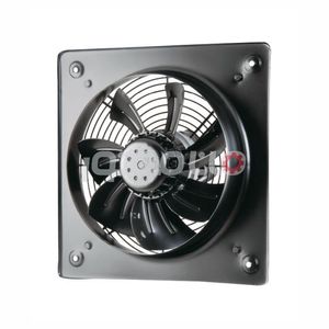 فن آکسیال صنعتی ایلکا هفت پر فلزی سه فاز، سایز قاب 50*50 سانت (قطر فن 40)، 1350 دور 230 وات، مدل VIK-40A4T-H