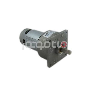 موتور گیربکسی ژنگ چین، 12 ولت 80 دور بر دقیقه مدل ZGA60FM