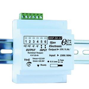 منبع تغذیه ریلی 12 ولت 3.3 آمپر ODP-50-12